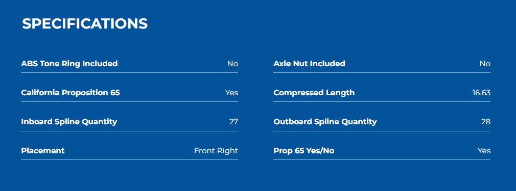 GSP NEX37005 5